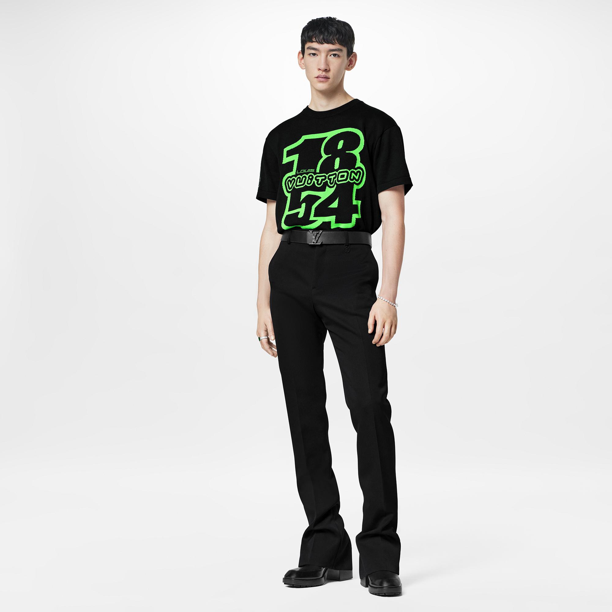 Camiseta de Malha com Grafismo LV 1854 - Discontinued Product